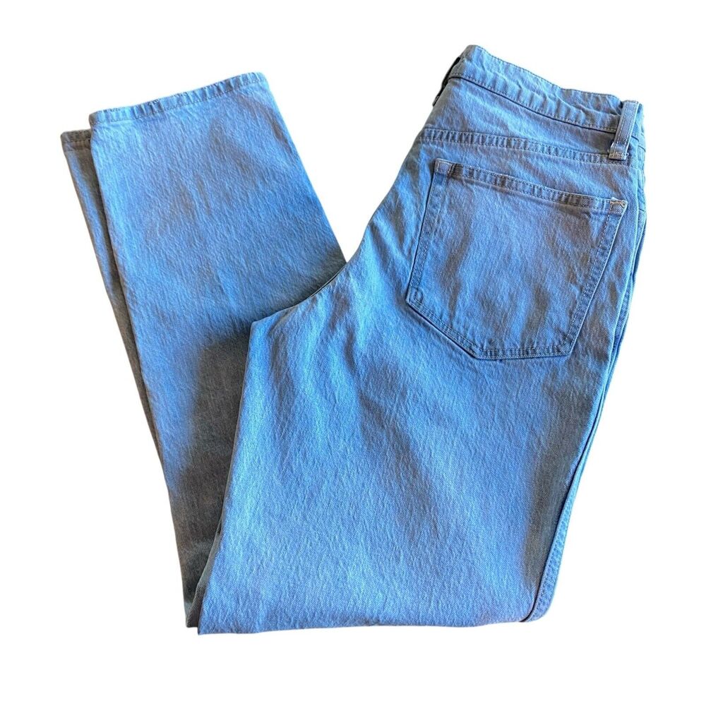 Women's J.Crew High Rise Classic Vintage Straight Light Wash‎ Jeans Size 26